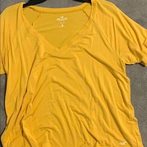 Yellow Hollister Shirt